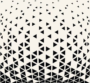 soyut kesintisiz geometrik üçgen vektör desen