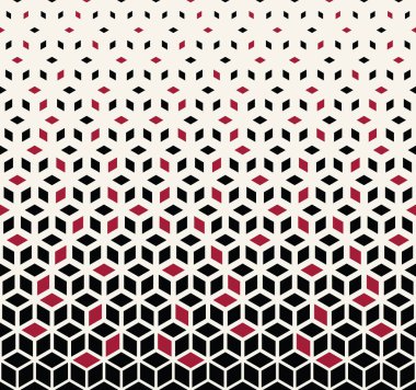 Soyut geometrik hipster moda tasarım yazdırma noktalı resim deseni