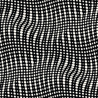 geometrik nokta noktalı degrade Dikişsiz desen tasarım