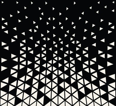soyut kesintisiz geometrik üçgen vektör desen