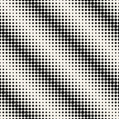 geometrik nokta noktalı degrade Dikişsiz desen tasarım