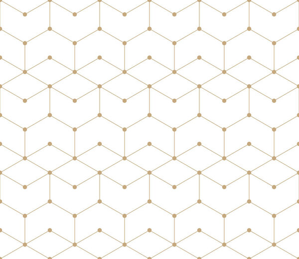 бесшовная геометрическая сетка векторного шестиугольника
