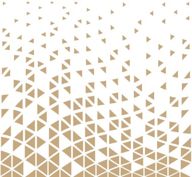 soyut kesintisiz geometrik üçgen vektör desen