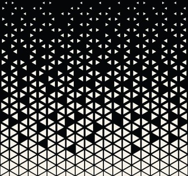 Soyut geometrik hipster moda baskı üçgeni deseni