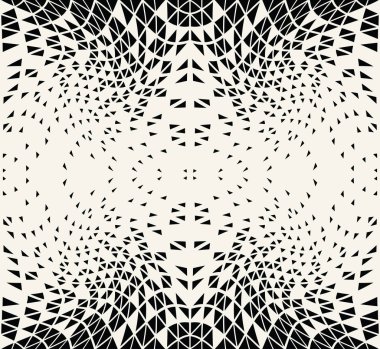 soyut kesintisiz geometrik üçgen vektör desen