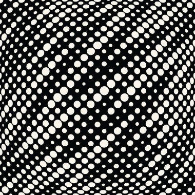 geometrik nokta noktalı degrade Dikişsiz desen tasarım