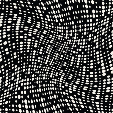 geometrik nokta noktalı degrade Dikişsiz desen tasarım