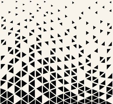soyut kesintisiz geometrik üçgen vektör desen