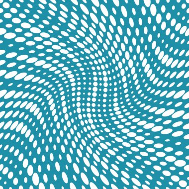 geometrik nokta noktalı degrade Dikişsiz desen tasarım