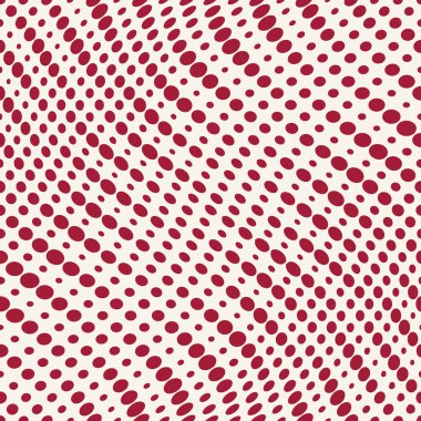 geometrik nokta noktalı degrade Dikişsiz desen tasarım