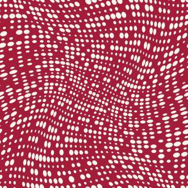 geometrik nokta noktalı degrade Dikişsiz desen tasarım