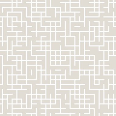 geometrik çizgiler labirent Dikişsiz soyut desen