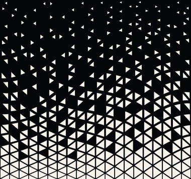 kesintisiz geometrik üçgen vektör desen