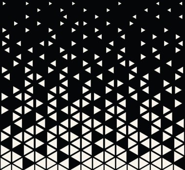 soyut kesintisiz geometrik üçgen vektör desen