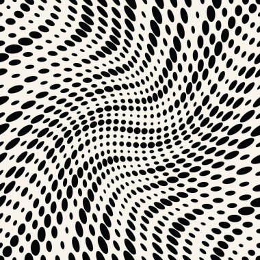 geometrik nokta noktalı degrade Dikişsiz desen tasarım