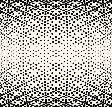 Altıgen noktalı degrade geometrik deco desen arka plan