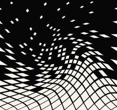 elmas kesintisiz geometrik degrade vektör desen