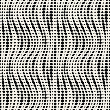 geometrik nokta noktalı degrade Dikişsiz desen tasarım