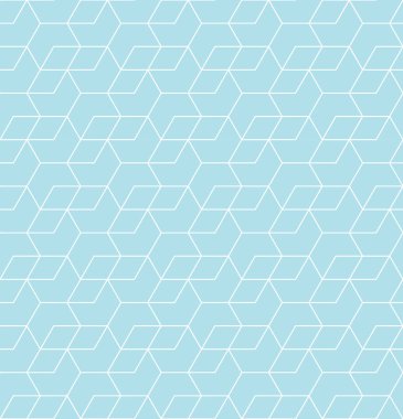 kesintisiz geometrik çizgi kılavuz vektör altıgen deseni