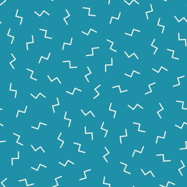 Memphis tarzı soyut deco sanat desen