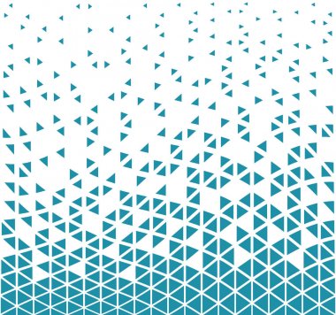 kesintisiz geometrik üçgen vektör desen