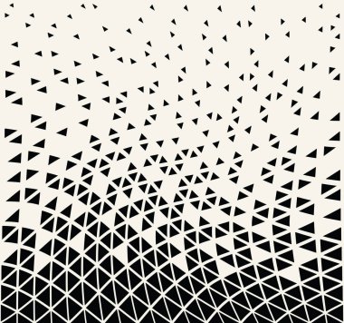 kesintisiz geometrik üçgen vektör desen