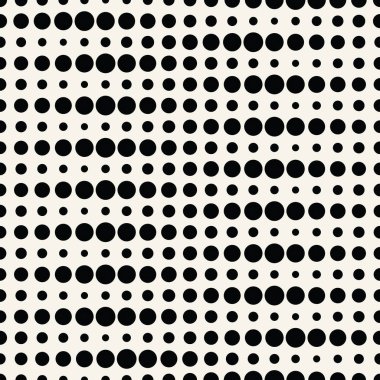 geometrik nokta noktalı degrade Dikişsiz desen tasarım