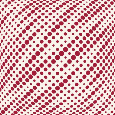 geometrik nokta noktalı degrade Dikişsiz desen tasarım