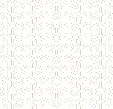 kesintisiz geometrik en az grafik tasarım küpleri desen