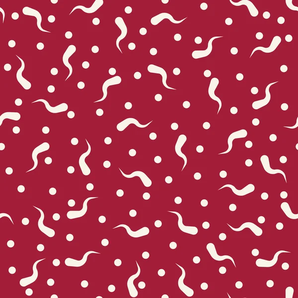 Memphis tarzı soyut deco sanat desen