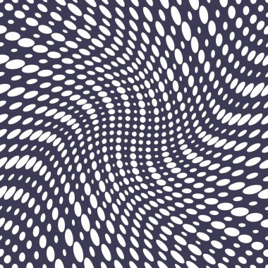 geometrik nokta noktalı degrade Dikişsiz desen tasarım