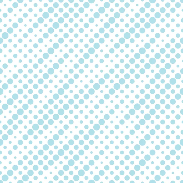 Geometric dots halftone gradient seamless pattern design — Stock Vector