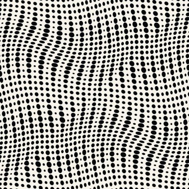 geometrik nokta noktalı degrade Dikişsiz desen tasarım