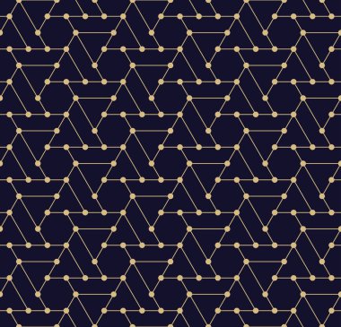 kesintisiz geometrik üçgen altıgen ızgara desen