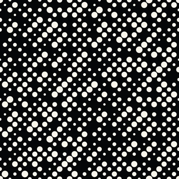 Puntos geométricos deco arte diseño de patrón sin costuras — Vector de stock