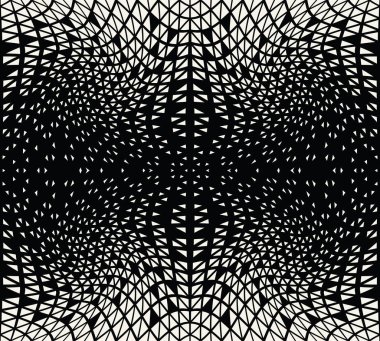 Soyut geometrik hipster moda baskı üçgeni deseni