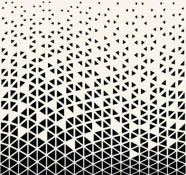 Soyut geometrik hipster moda baskı üçgeni deseni