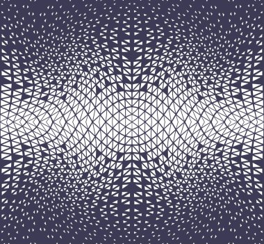 Soyut geometrik hipster moda baskı üçgeni deseni