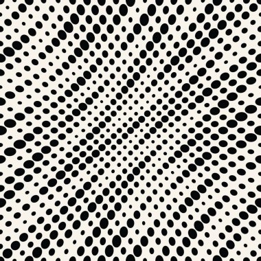 geometrik nokta noktalı degrade Dikişsiz desen tasarım