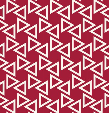 kesintisiz geometrik üçgenin kılavuz deseni