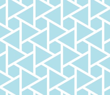 kesintisiz geometrik üçgen altıgen ızgara desen