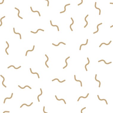 Memphis tarzı soyut deco sanat desen