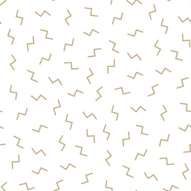 Memphis tarzı soyut deco sanat desen