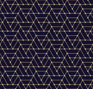 basit kesintisiz geometrik ızgara vektör desen
