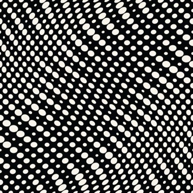 geometrik nokta noktalı degrade Dikişsiz desen tasarım