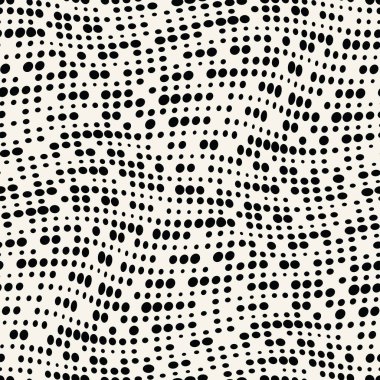 geometrik nokta noktalı degrade Dikişsiz desen tasarım