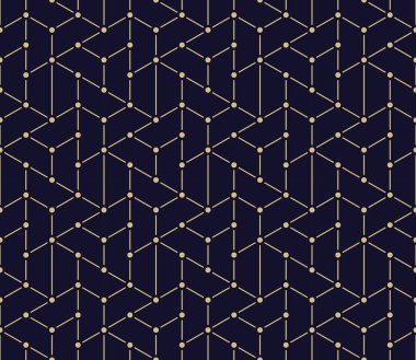 basit kesintisiz geometrik ızgara vektör desen