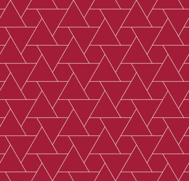 kesintisiz geometrik üçgen altıgen ızgara desen