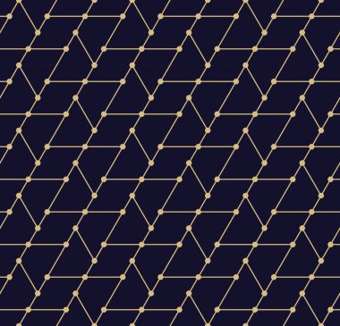 kesintisiz geometrik pentagon ızgara desen