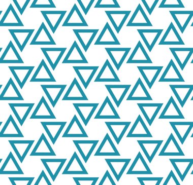 kesintisiz geometrik üçgenin kılavuz deseni